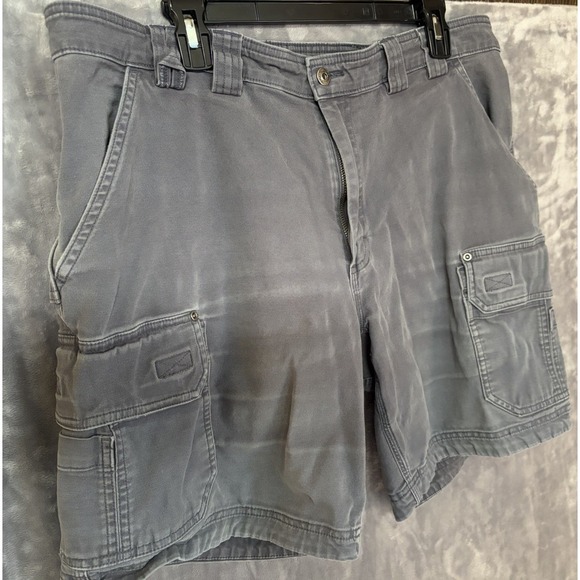 Duluth Pack Other - Duluth Trading Company Mens Size 38 Gray Flex Fire Hose Cargo Shorts Relaxed Fit
